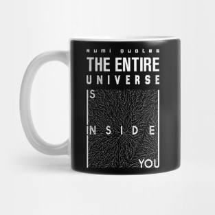 Rumi Quotes Mug